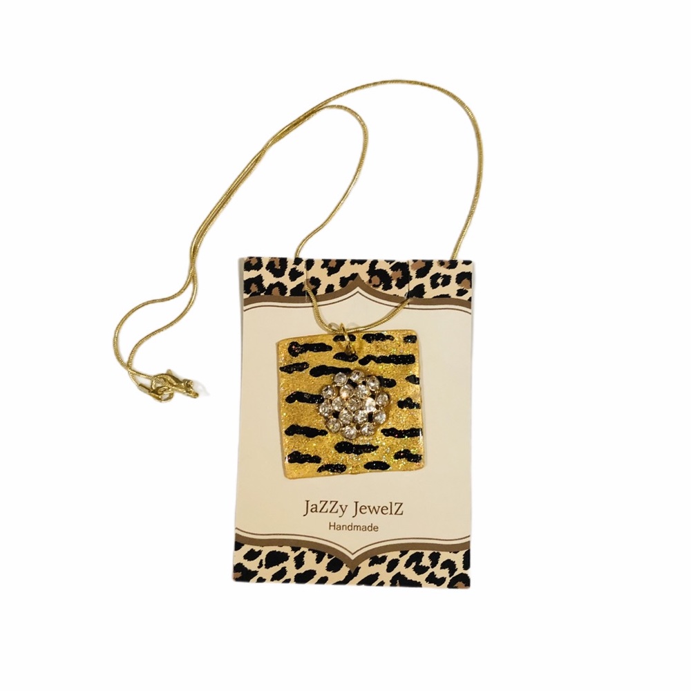 Tiger Frenzy by Jazzy Jewelz Tiger Necklace